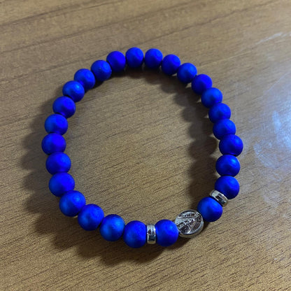 PULSEIRA AZUL NOSSA SENHORA APARECIDA (6 UNIDADES)
