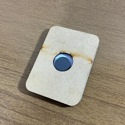 IMÃ MDF QUADRADO RESINADO NOSSA SENHORA DE NAZARÉ (3 UNIDADES)