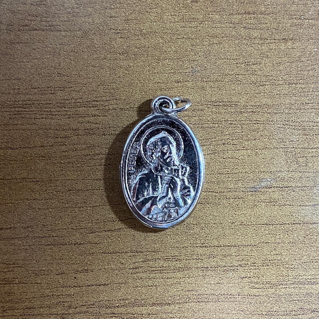 MEDALHA ITALIANA SÃO PEDRO E SÃO PAULO  (6 UNIDADES)