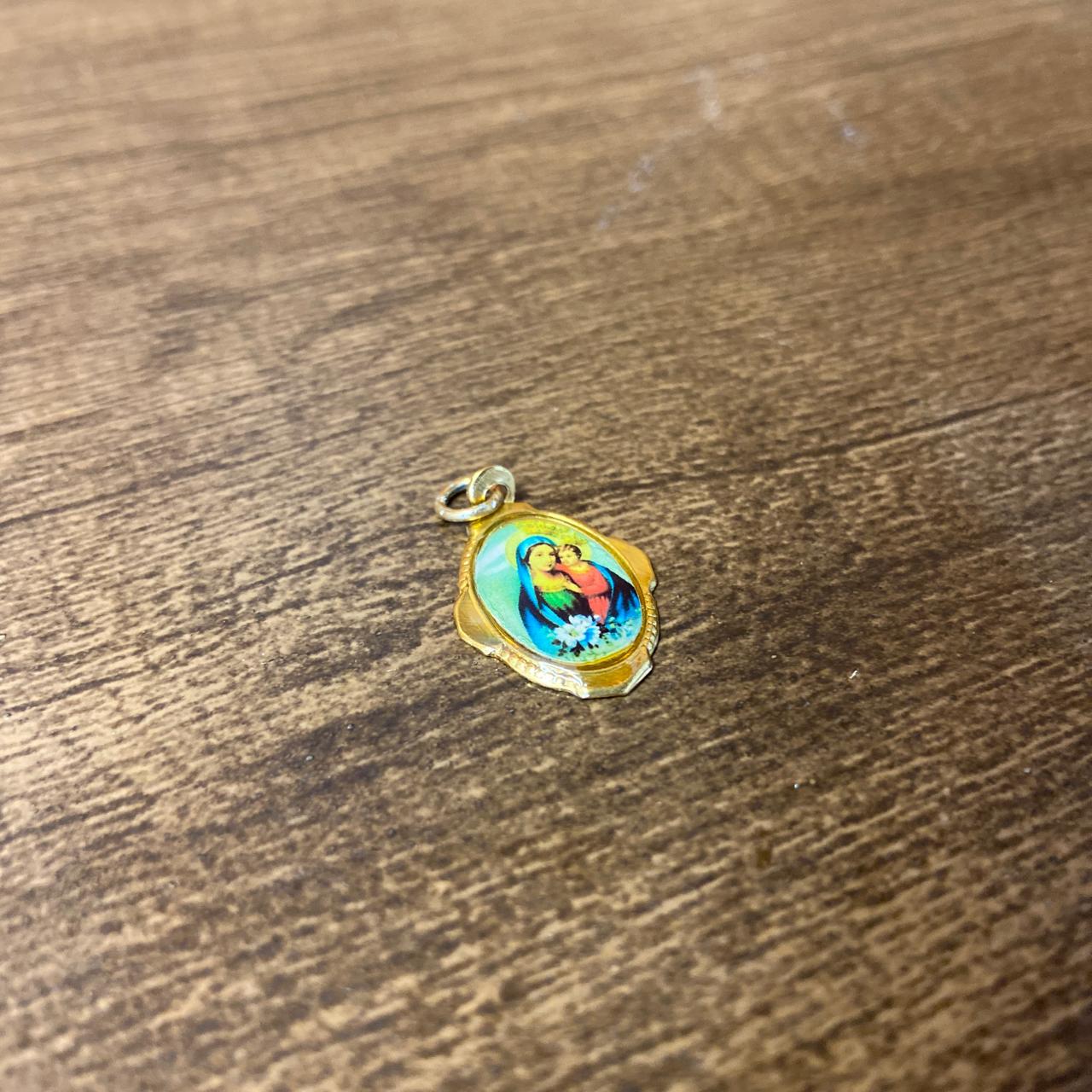 MEDALHA ALUMINIO NOSSA SENHORA DO BOM CONSELHO (36 UNIDADES)