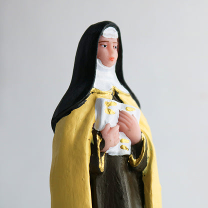 IMAGEM DE RESINA NACIONAL SANTA TERESA D´AVILA 15CM (1 UNIDADE)