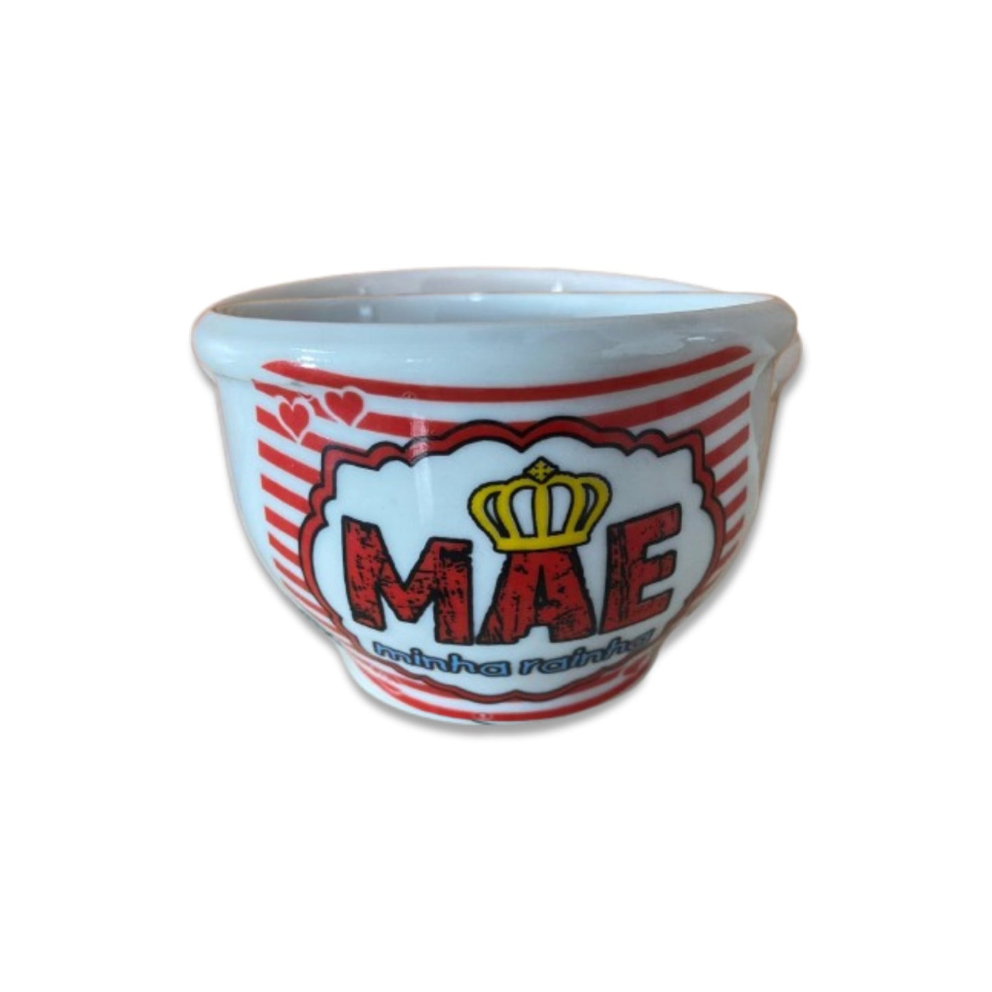 CUMBUCA DE PORCELANA MÃE MINHA RAINHA 180ML (1 UNIDADE)