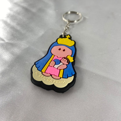 CHAVEIRO EMBORRACHADO NOSSA SENHORA DA PENHA (12 UNIDADES)
