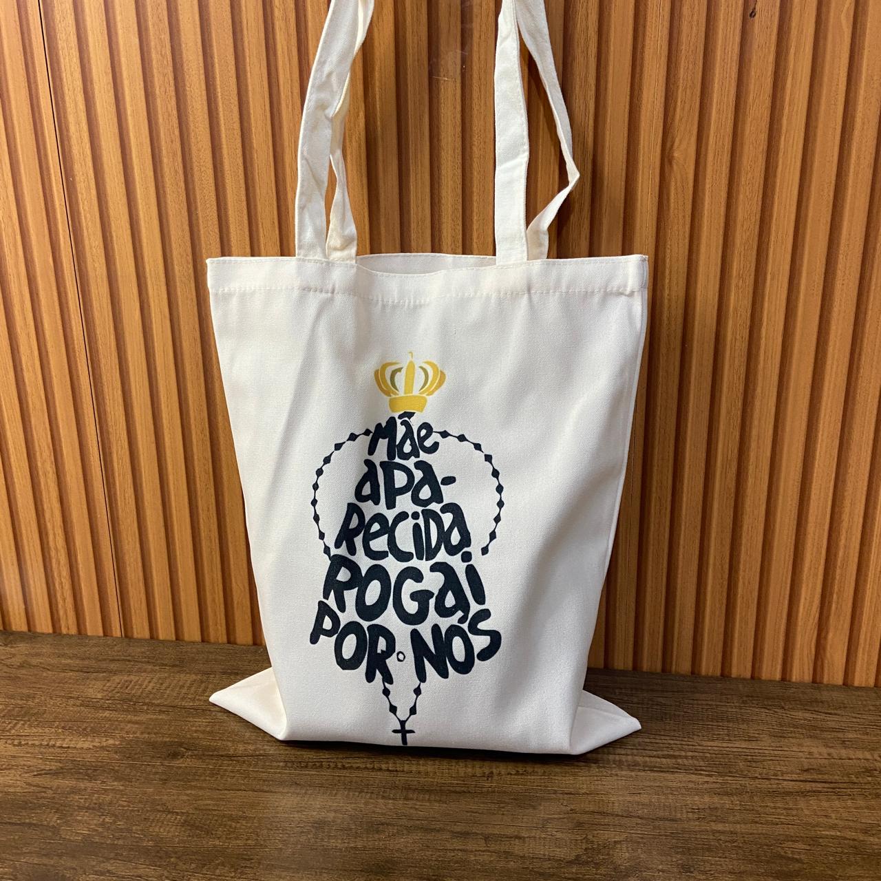 SACOLA DE COMPRAS NOSSA SENHORA APARECIDA 40x33CM  (1 UNIDADE)