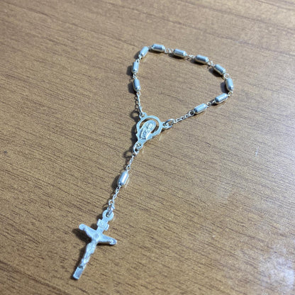 DEZENA PRATEADA NOSSA SENHORA DO SILÊNCIO  (3 UNIDADES)