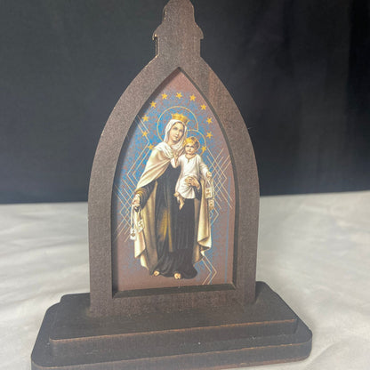 CAPELA MDF NOSSA SENHORA DO CARMO 15CM (1 UNIDADE)