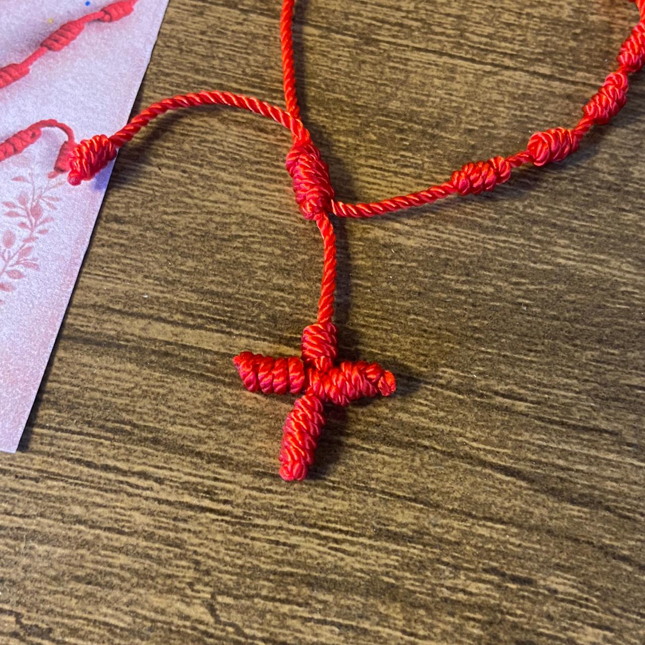 PULSEIRA DECENÁRIO VERMELHA  (01 UNIDADES)