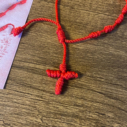 PULSEIRA DECENÁRIO VERMELHA  (01 UNIDADES)