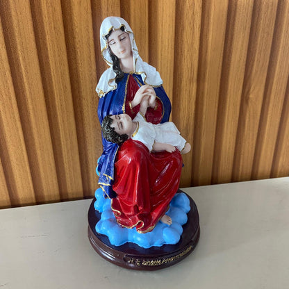 IMAGEM DE RESINA NACIONAL NOSSA SENHORA DA DIVINA PROVIDÊNCIA 19CM (1 UNIDADE)
