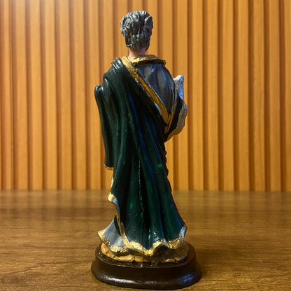 IMAGEM DE RESINA NACIONAL SÃO PEDRO 15CM (1 UNIDADE)