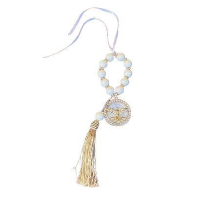 DEZENA PÉROLA BRANCA DIVINO ESPÍRITO SANTO 14MM (1 UNIDADE)