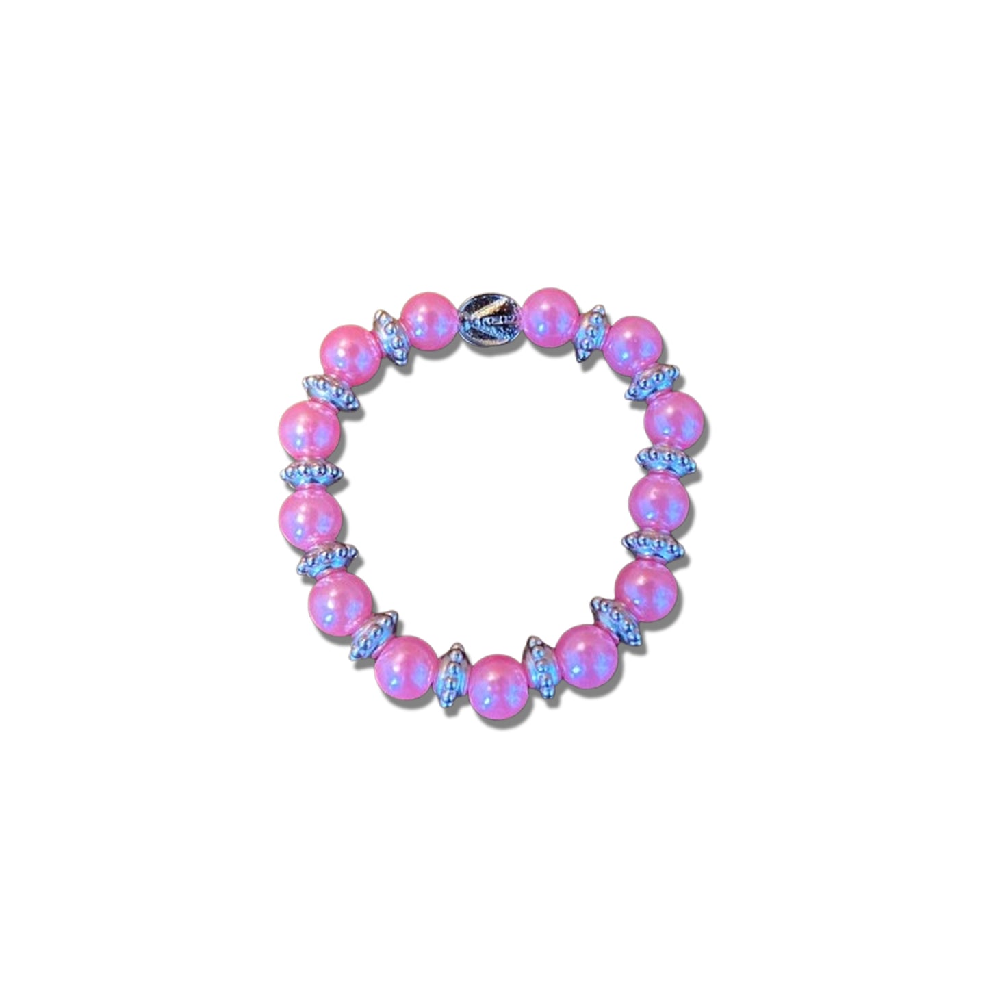 PULSEIRA PÉROLA INFANTIL NOSSA SENHORA APARECIDA ROSA (0 UNIDADES)