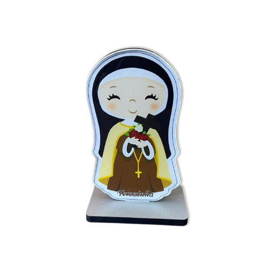 IMAGEM MDF INFANTIL SANTA TERESINHA 14CM (1 UNIDADE)