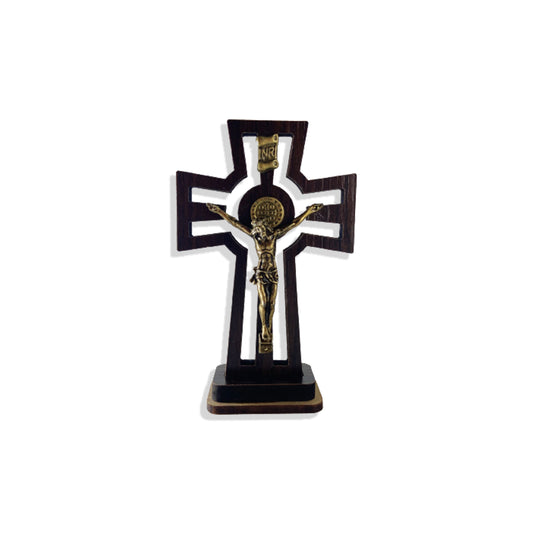 CRUCIFIXO MDF DE MESA 10CM (1 UNIDADE)