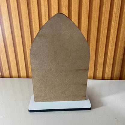 CAPELA MDF VITRAL PAPA LEÃO XIV 18CM (1 UNIDADE)