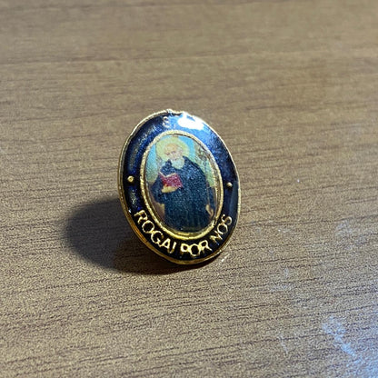 BOTOM DOURADO RESINADO SÃO BENTO (6 UNIDADES)