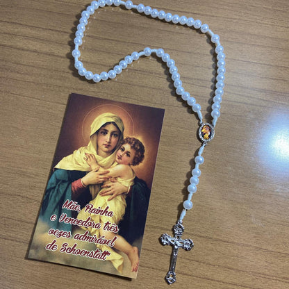 TERÇO PÉROLA MÃE RAINHA 8MM (1 UNIDADE)