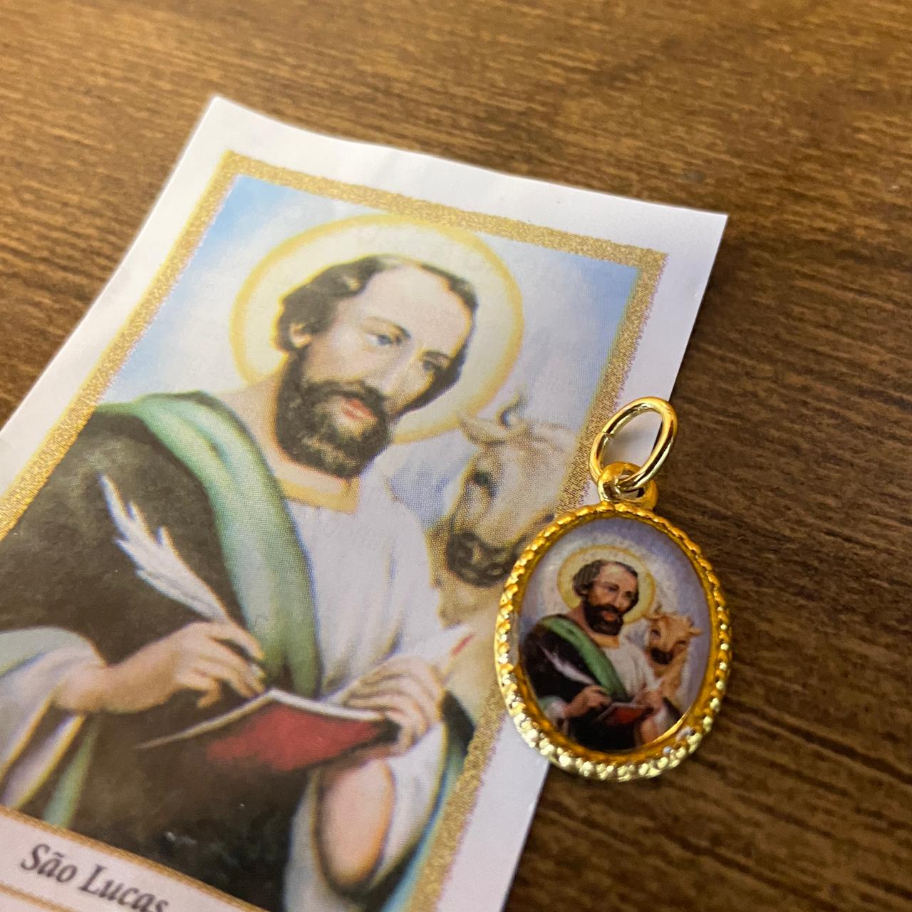 MEDALHA ALUMINIO SÃO LUCAS (36 UNIDADES)