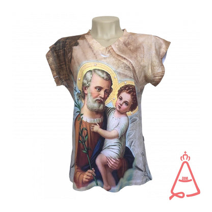 CAMISETA RELIGIOSA SÃO JOSÉ TAMANHO:M (1 UNIDADE)