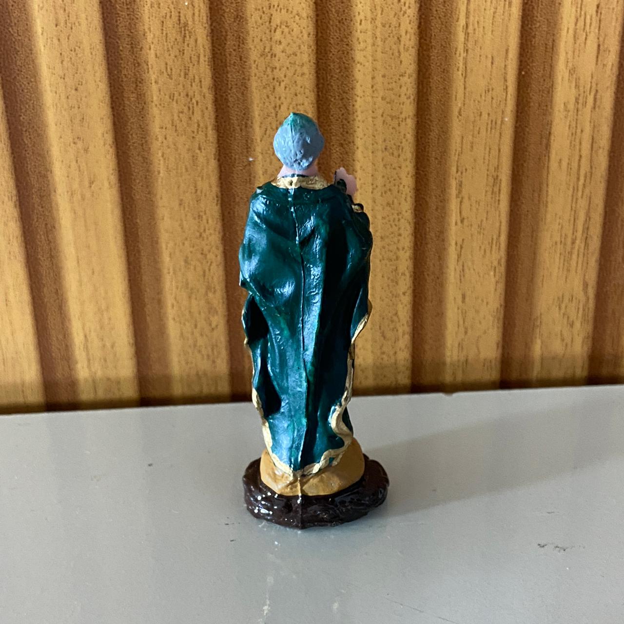 IMAGEM DE RESINA NACIONAL SÃO PEDRO 07CM (6 UNIDADES)