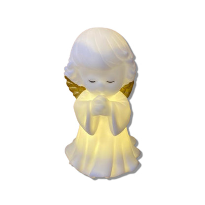 LUMINÁRIA LED ANJINHO BRANCO 14CM (1 UNIDADE)
