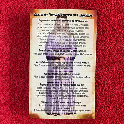 COROA NOSSA SENHORA DAS LÁGRIMAS 8MM (1 UNIDADE)