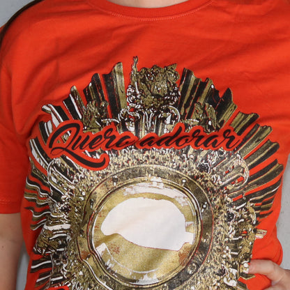 CAMISETA LARANJA SANTÍSSIMO SACRAMENTO TAMANHO P (1 UNIDADE)