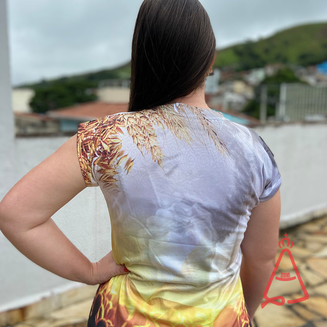 CAMISETA RELIGIOSA ORAÇÃO DO PAI NOSSO TAMANHO:GG (1 UNIDADE)