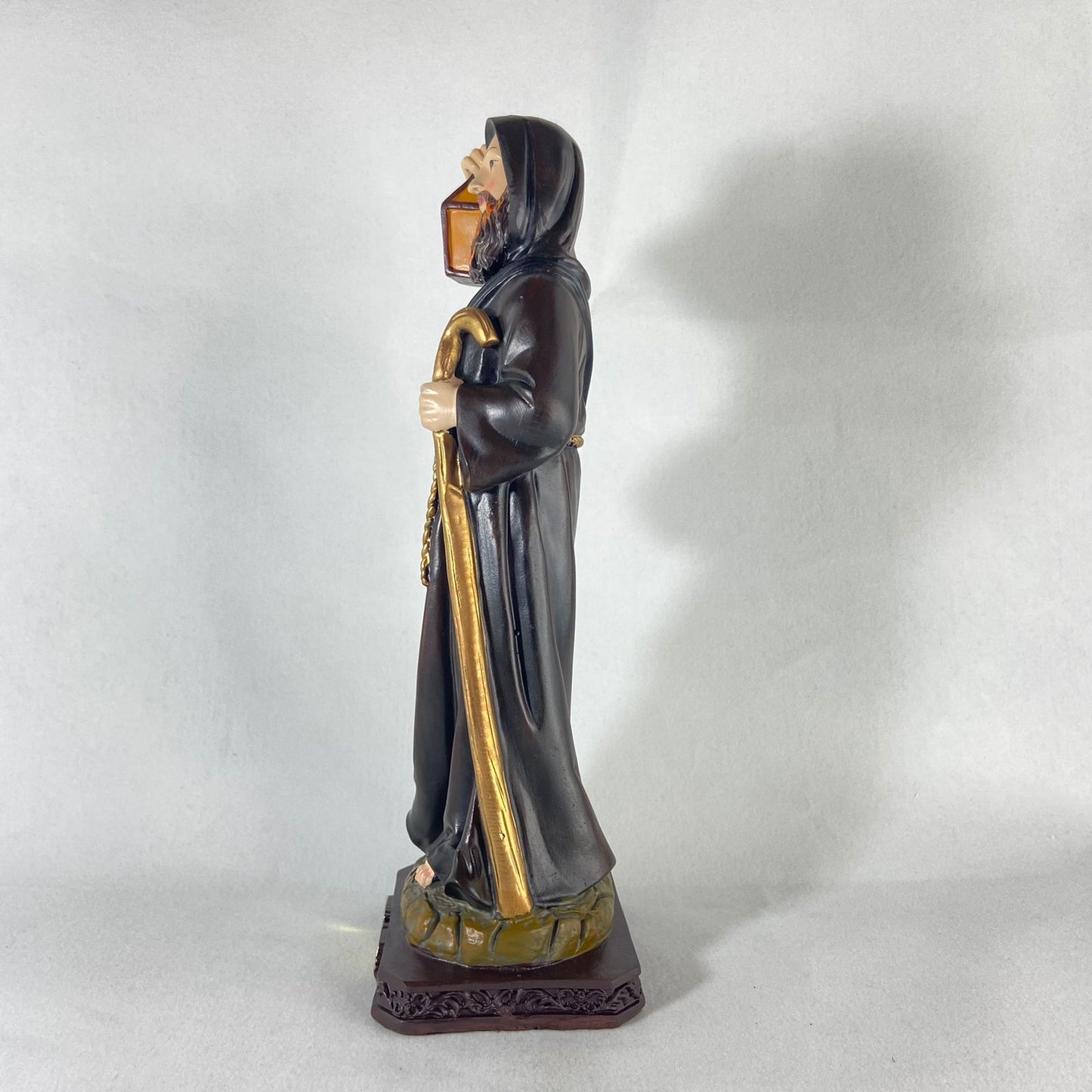 IMAGEM DE RESINA IMPORTADA SÃO LONGUINHO 31CM (1 UNIDADE)