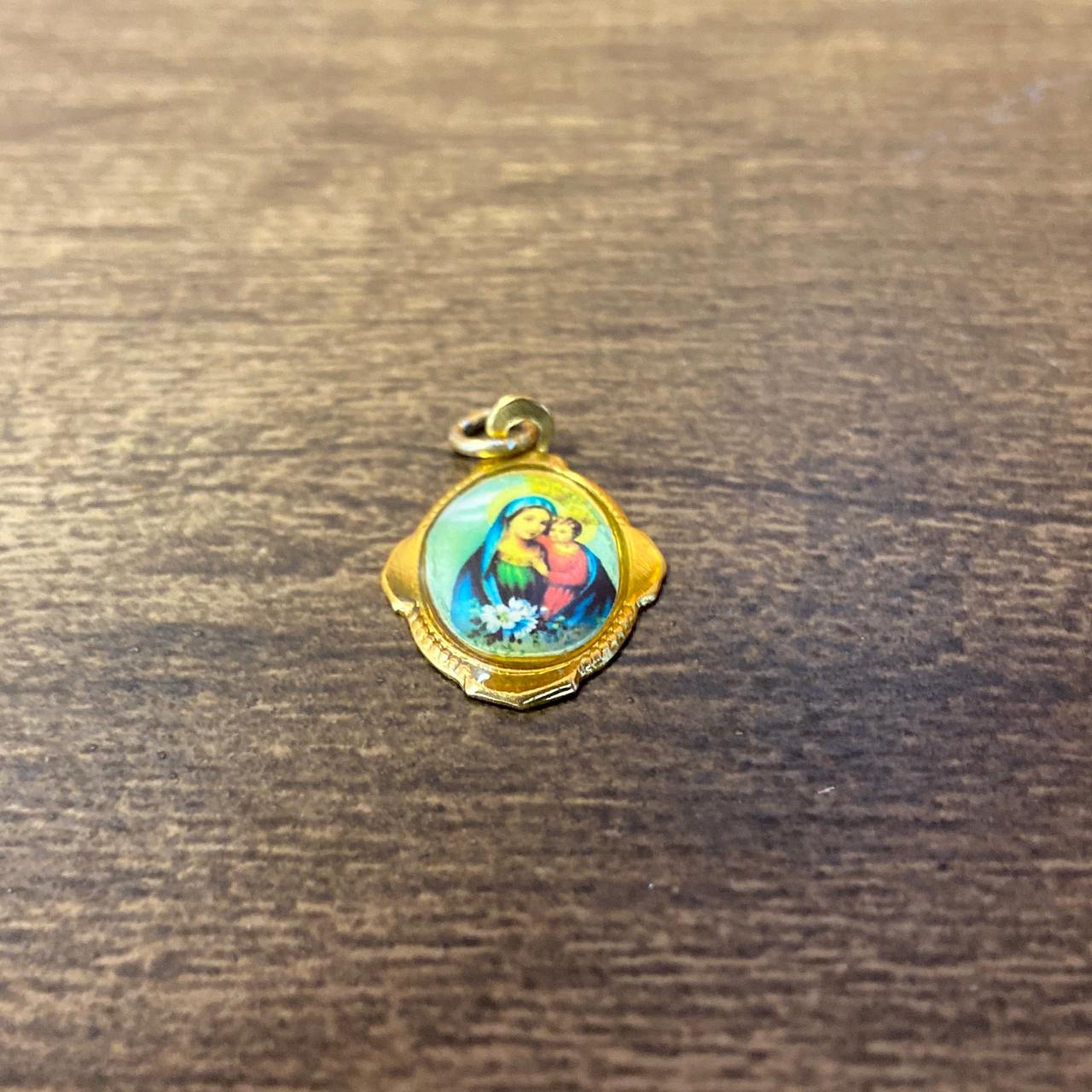 MEDALHA ALUMINIO NOSSA SENHORA DO BOM CONSELHO (36 UNIDADES)
