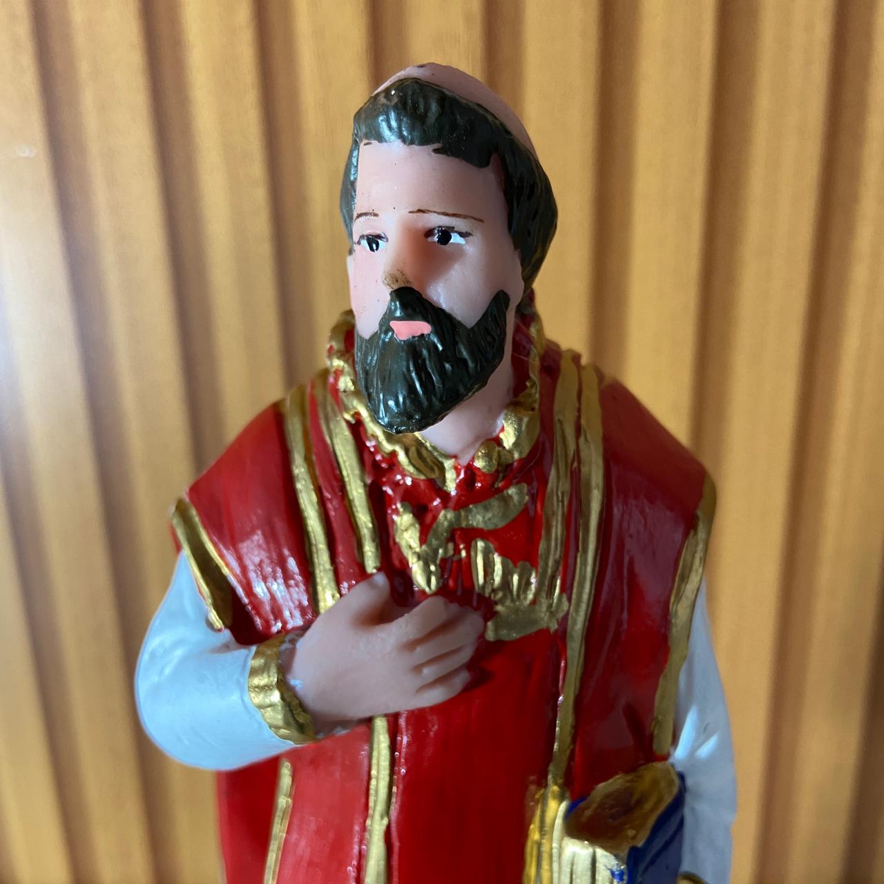 IMAGEM DE RESINA NACIONAL SÃO FELIPE NERI 21CM (1 UNIDADE)