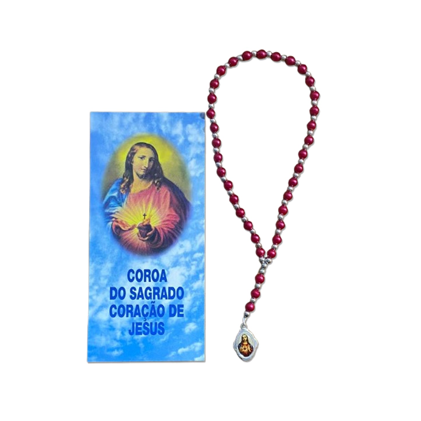 COROA SAGRADO CORAÇÃO DE JESUS 6MM MOD2 (1 UNIDADE)