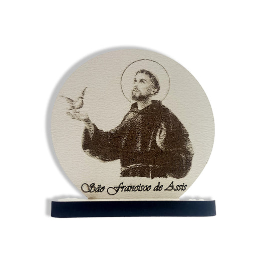 TOTEM MDF SÃO FRANCISCO DE ASSIS 08CM (1 UNIDADE)