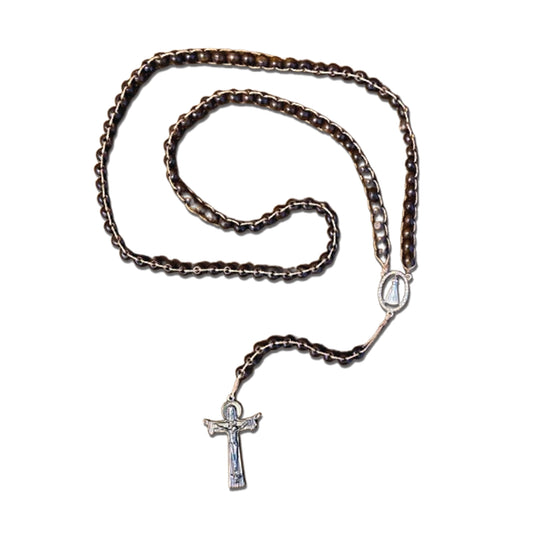 TERÇO DE MADEIRA DAS MIL AVE-MARIAS 08MM ( 1 UNIDADE)