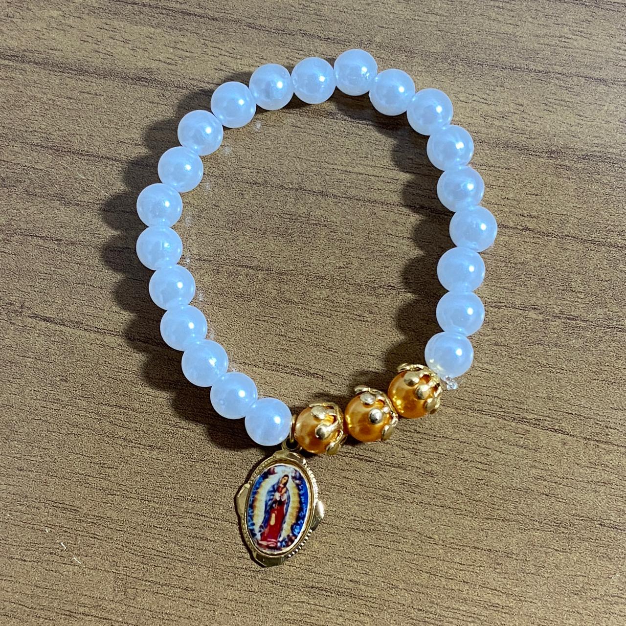 PULSEIRA PÉROLA NOSSA SENHORA DE GUADALUPE (01 UNIDADE)