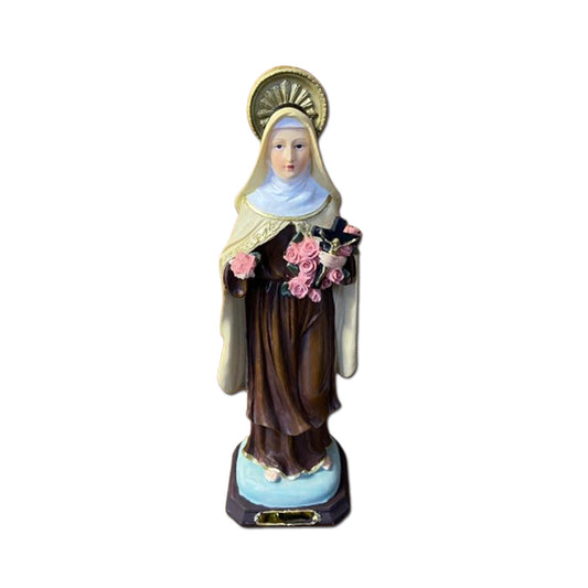 IMAGEM DE RESINA IMPORTADA SANTA TERESINHA 31CM (1 UNIDADE)