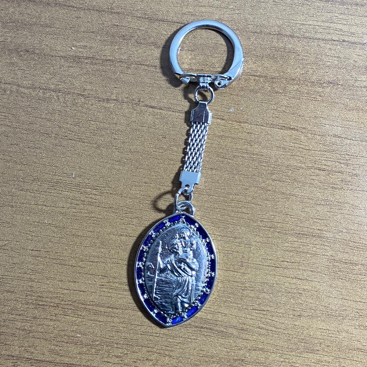 CHAVEIRO METAL SÃO CRISTÓVÃO ( 6 UNIDADES)