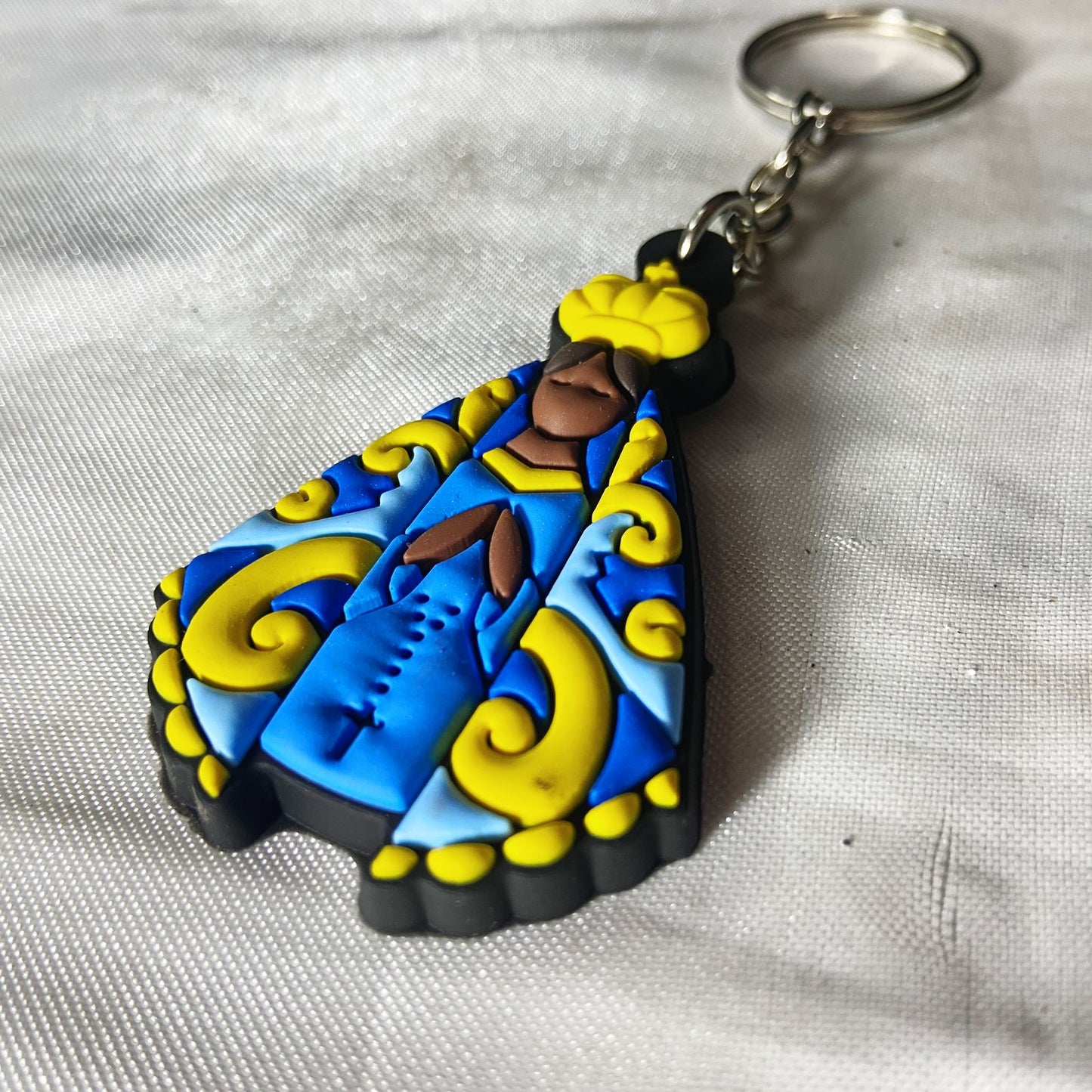 CHAVEIRO EMBORRACHADO NOSSA SENHORA APARECIDA MOD4 (12 UNIDADES)