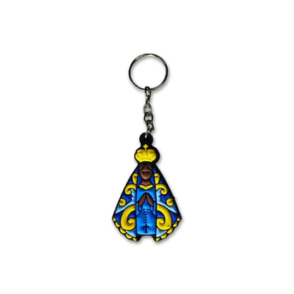 CHAVEIRO EMBORRACHADO NOSSA SENHORA APARECIDA MOD4 (12 UNIDADES)