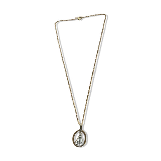 CORRENTE DOURADA NOSSA SENHORA APARECIDA  (6 UNIDADES)