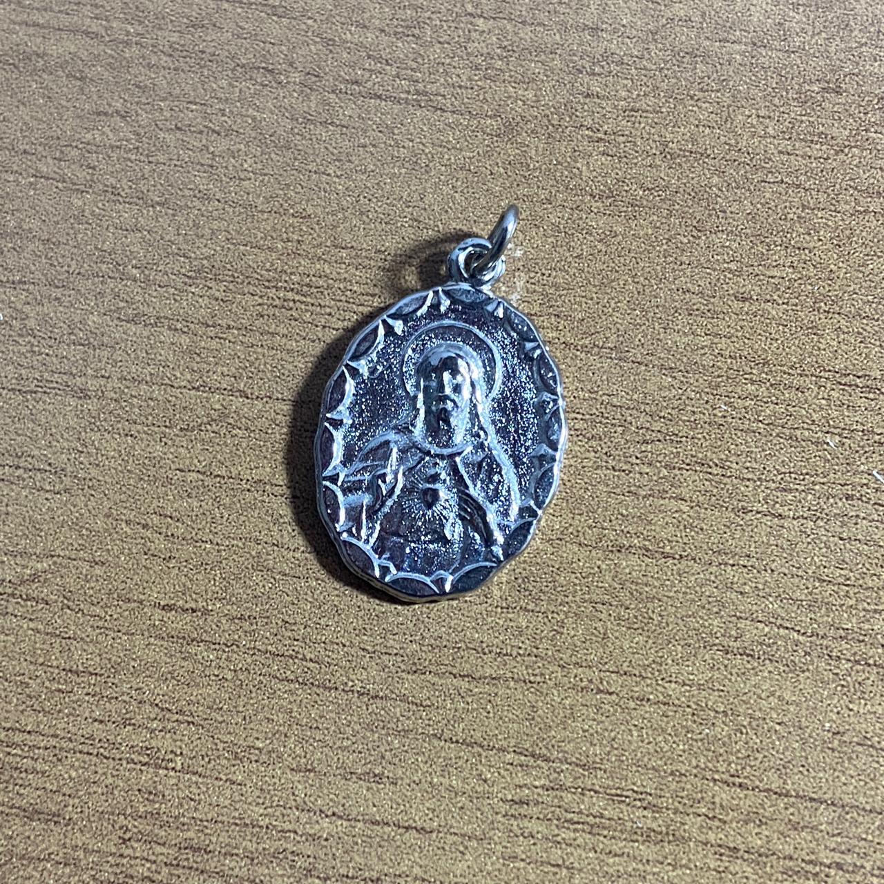 MEDALHA ITALIANA SAGRADO CORAÇÃO DE JESUS (6 UNIDADES)