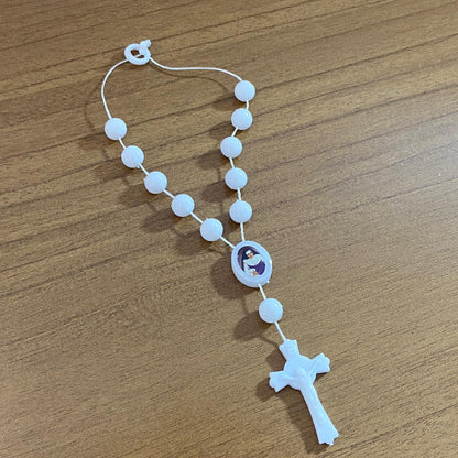 DEZENA ACRILICA PARA CARRO SANTA DULCE DOS POBRES (1 UNIDADE)