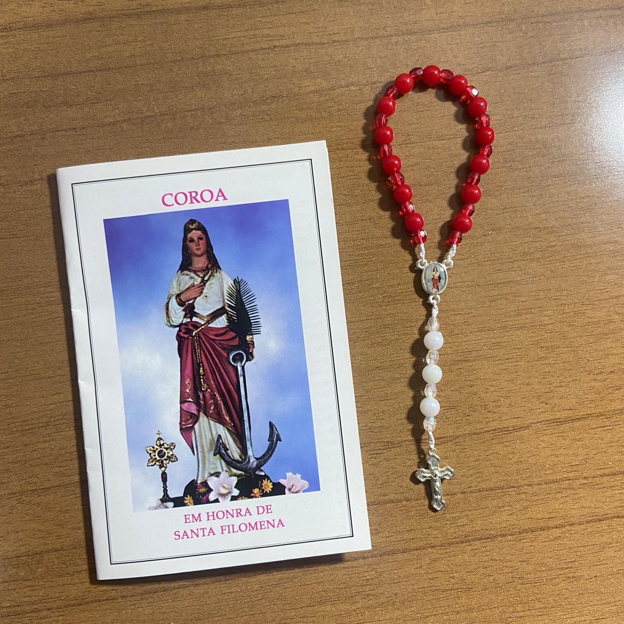 COROA DE SANTA FILOMENA 6MM (1 UNIDADE)