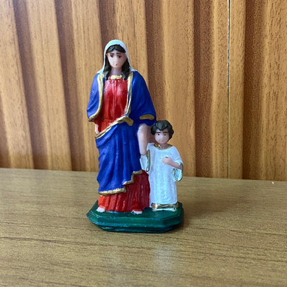 IMAGEM DE RESINA NACIONAL MARIA PASSA A FRENTE 07CM (6 UNIDADES)