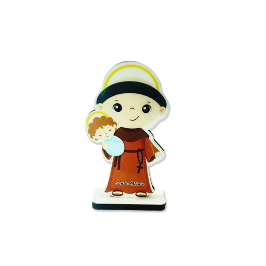 IMAGEM MDF INFANTIL SANTO ANTÔNIO 14CM (1 UNIDADE)