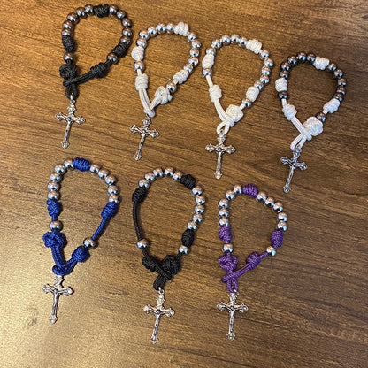 DEZENA EM CORDA CORES SORTIDAS 10MM (3 UNIDADES)