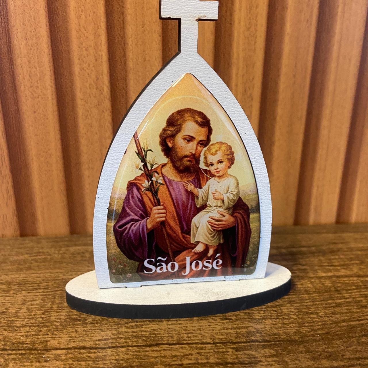 CAPELA MDF DESMONTÁVEL SÃO JOSÉ 11CM (1 UNIDADE)