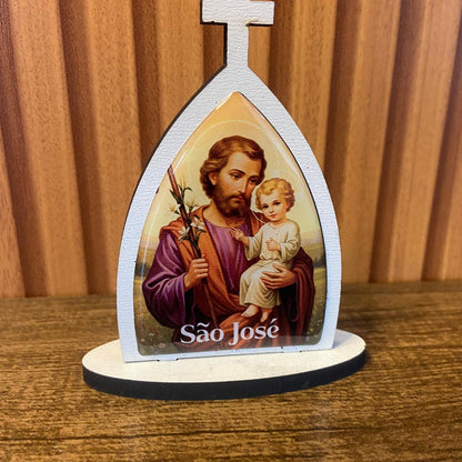 CAPELA MDF DESMONTÁVEL SÃO JOSÉ 11CM (1 UNIDADE)