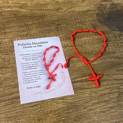 PULSEIRA DECENÁRIO VERMELHA  (01 UNIDADES)