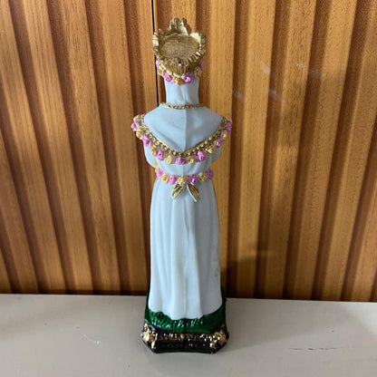 IMAGEM DE RESINA NACIONAL NOSSA SENHORA DE SALETTE 22CM (1 UNIDADE)